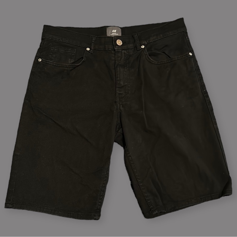 H&M Slim Fit Denim Shorts